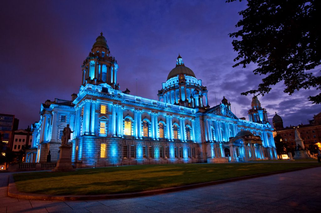 Belfast-City-Hall-at-Night